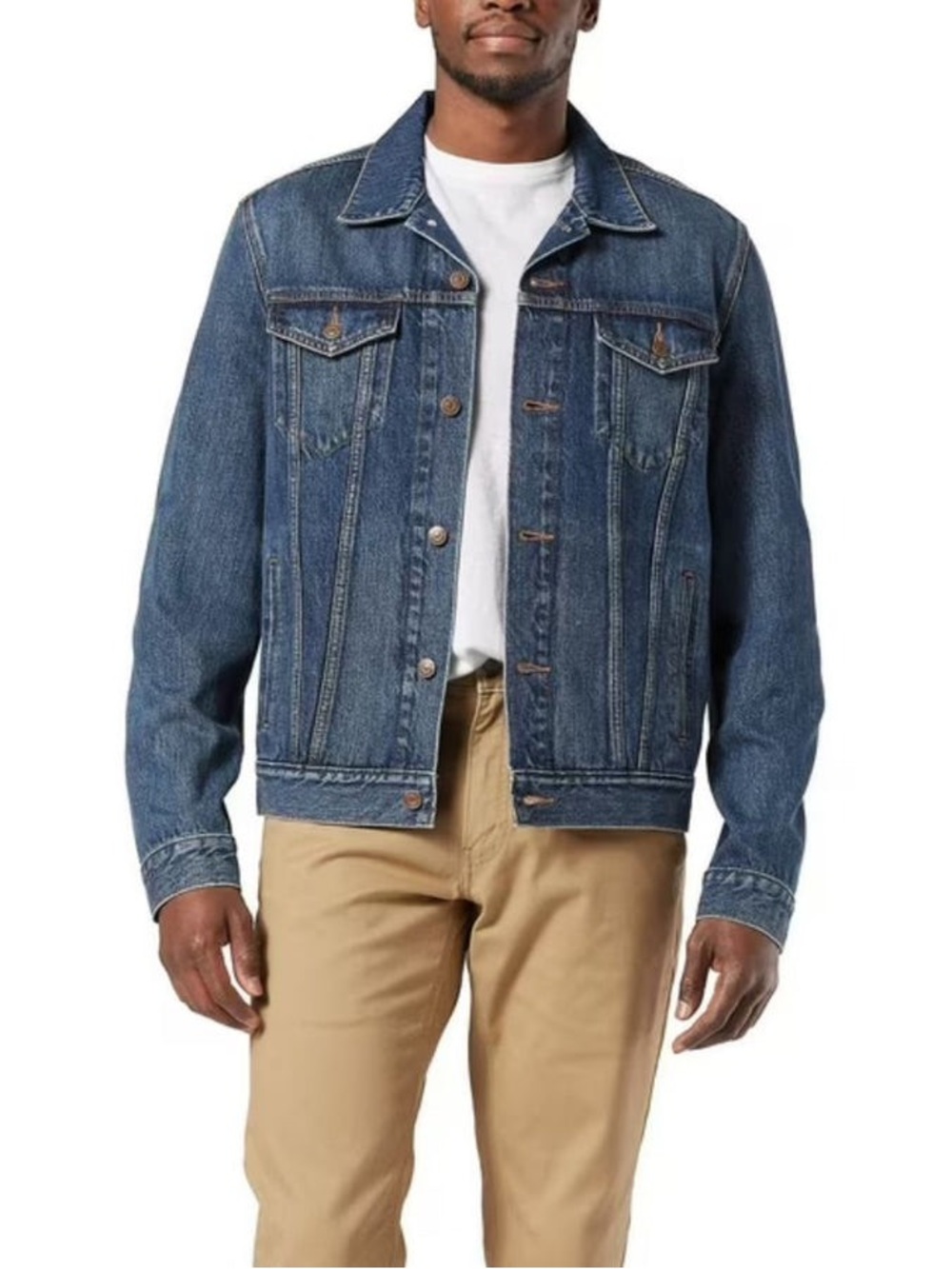 Levi's Blue Denim Trucker Jacket - Classic Men's Jean Jacket